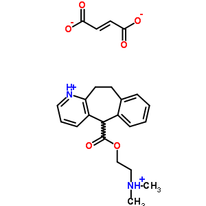 5-{[2-(dimethylammonio)ethoxy]carbonyl}-10,11-dihydro-5H-benzo[4,5]cyclohepta[1,2-b]pyridinium (2E)-but-2-enedioate