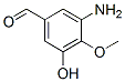 BENZALDEHYDE, 3-AMINO-5-HYDROXY-4-METHOXY-