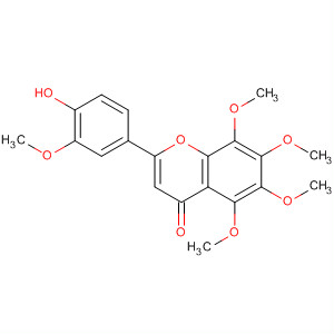 4H-1-Benzopyran-4-one,2-(4-hydroxy-3-methoxyphenyl)-5,6,7,8-tetramethoxy-