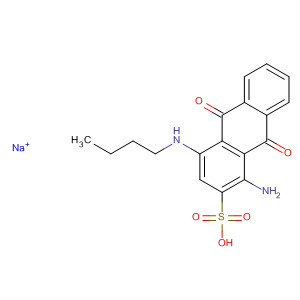 2-Anthracenesulfonic acid,1-amino-4-(butylamino)-9,10-dihydro-9,10-dioxo-, monosodium salt