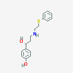 p-Hydroxy-α-[1-[[2-(phenylthio)ethyl]amino]ethyl]benzyl alcohol