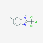 1H-Benzimidazole, 5-methyl-2-(trichloromethyl)-