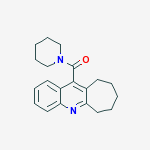 piperidin-1-yl(7,8,9,10-tetrahydro-6H-cyclohepta[b]quinolin-11-yl)methanone