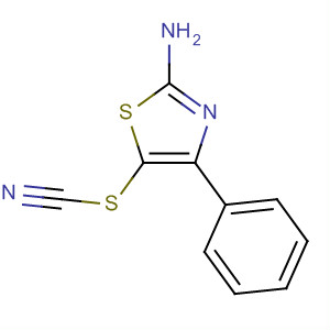 Thiocyanic acid, 2-amino-4-phenyl-5-thiazolyl ester