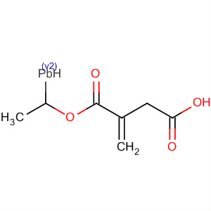 Butanedioic acid, methylene-, 4-ethyl ester, lead salt