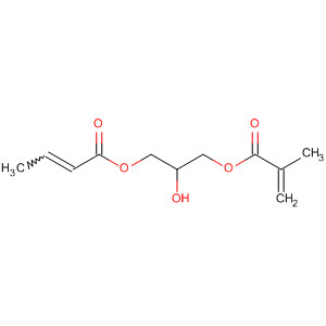 2-Butenoic acid, 2-hydroxy-3-[(2-methyl-1-oxo-2-propenyl)oxy]propylester