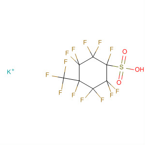 Cyclohexanesulfonic acid,1,2,2,3,3,4,5,5,6,6-decafluoro-4-(trifluoromethyl)-, potassium salt