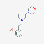 N-ethyl-2-(2-methoxyphenyl)-N-[2-(morpholin-4-yl)ethyl]ethanamine