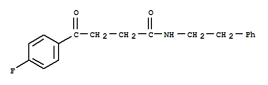 4-(4-fluorophenyl)-4-oxo-N-(2-phenylethyl)butanamide