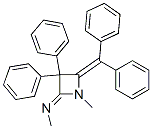 N-[4-(Diphenylmethylene)-1-methyl-3,3-diphenylazetidin-2-ylidene]methanamine