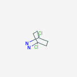 2,3-Diazabicyclo(2.2.2)oct-2-ene, 1,4-dichloro-