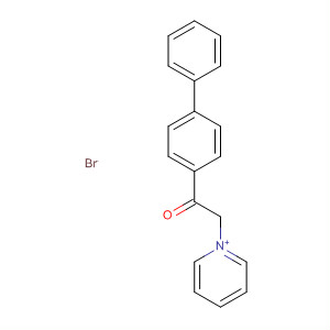 Pyridinium, 1-(2-[1,1'-biphenyl]-4-yl-2-oxoethyl)-, bromide