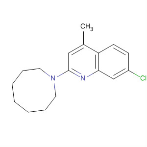 Quinoline, 7-chloro-2-(hexahydro-1(2H)-azocinyl)-4-methyl-