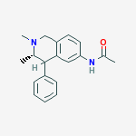 N-[(3S)-2,3-dimethyl-4-phenyl-1,2,3,4-tetrahydroisoquinolin-6-yl]acetamide