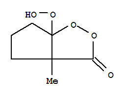 6a-hydroperoxy-3a-methyltetrahydrocyclopenta[c][1,2]dioxol-3(3aH)-one