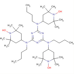 1,3,5-Triazine-2,4,6-triamine,N,N',N''-tributyl-N,N',N''-tris(1-hydroxy-2,2,6,6-tetramethyl-4-piperidinyl)-