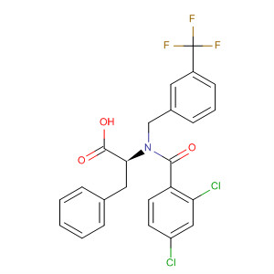 L-Phenylalanine,N-(2,4-dichlorobenzoyl)-N-[[3-(trifluoromethyl)phenyl]methyl]-