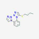 1H-1,2,3-Triazole, 5-(butylthio)-1-[2-(1H-1,2,3-triazol-1-yl)phenyl]-