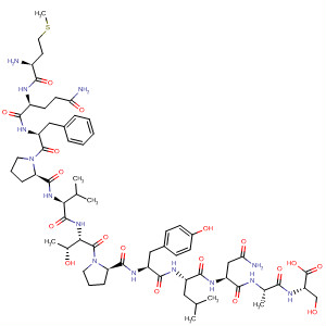 L-Serine,L-methionyl-L-glutaminyl-L-phenylalanyl-L-prolyl-L-valyl-L-threonyl-L-prolyl-L-tyrosyl-L-leucyl-L-asparaginyl-L-alanyl-