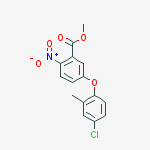 Benzoic acid, 5-(4-chloro-2-methylphenoxy)-2-nitro-, methyl ester