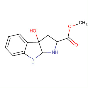 Pyrrolo[2,3-b]indole-2-carboxylic acid,1,2,3,3a,8,8a-hexahydro-3a-hydroxy-, methyl ester