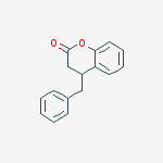 2H-1-Benzopyran-2-one, 3,4-dihydro-4-(phenylmethyl)-