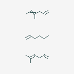 hex-1-ene; (4E)-4-methylhexa-1,4-diene; 5-methylhexa-1,4-diene