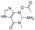3-(Acetyloxy)-2-amino-1,2,3,7-tetrahydro-1-methyl-6H-purin-6-one
