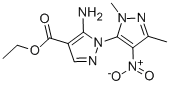 ETHYL 5-AMINO-1-(1,3-DIMETHYL-4-NITROPYRAZOL-5-YL)PYRAZOLE-4-CARBOXYLATE