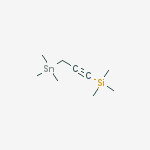 Silane, trimethyl[3-(trimethylstannyl)-1-propynyl]-