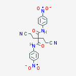 Propanediamide, 2,2-bis(2-cyanoethyl)-N,N'-bis(4-nitrophenyl)-