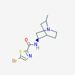 5-bromo-n-[(5r)-2-methyl-1-azabicyclo[2.2.2]octan-5-yl]-1,3-thiazole-2-carboxamide