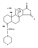 6,9a-dimethyl-12-(1-methylethyl)-6-(morpholin-4-ylcarbonyl)dodecahydro-1H-3b,11-ethenophenanthro[1,2-c]furan-1,3(3aH)-dione