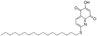 n-heptadecylmercapto-6-hydroxy-5,8-quinolinequinone