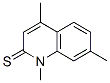 2(1H)-Quinolinethione,  1,4,7-trimethyl-