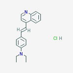 N,N-diethyl-4-[(E)-2-quinolin-4-ylethenyl]aniline