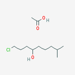 4-Nonanol, 1-chloro-8-methyl-, acetate