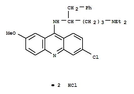 N~4~-(6-chloro-2-methoxyacridin-9-yl)-N~1~,N~1~-diethyl-5-phenylpentane-1,4-diamine
