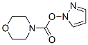 MORPHOLINE,4-[(1H-PYRAZOL-1-YLOXY)CARBONYL]-