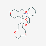 21-(piperidin-1-ylmethyl)-1,5,9,13,17-pentaoxacyclotetracosan-21-ol
