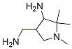 3-Pyrrolidinemethanamine,  4-amino-1,5,5-trimethyl-