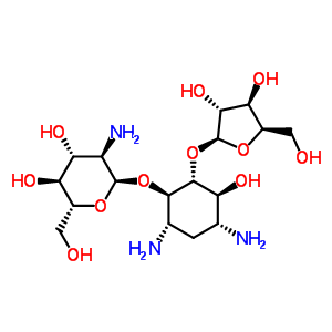 4-O-(2-Amino-2-deoxy-α-D-glucopyranosyl)-5-O-(β-D-xylofuranosyl)-2-deoxy-D-streptamine