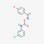 [(z)-(4-fluorophenyl)methylideneamino] N-(3-chlorophenyl)carbamate