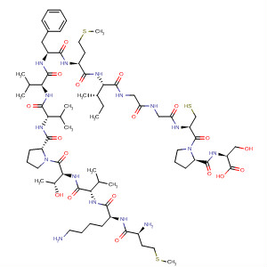 L-Serine,L-methionyl-L-lysyl-L-valyl-L-threonyl-L-prolyl-L-valyl-L-valyl-L-phenylalanyl-L-methionyl-L-isoleucylglycylglycyl-L-cysteinyl-L-prolyl-