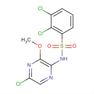 Benzenesulfonamide, 2,3-dichloro-N-(5-chloro-3-methoxypyrazinyl)-