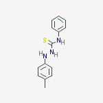 Hydrazinecarbothioamide, 2-(4-methylphenyl)-N-phenyl-