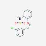Benzenesulfonamide, 2,6-dichloro-N-(hydroxyphenyl)-