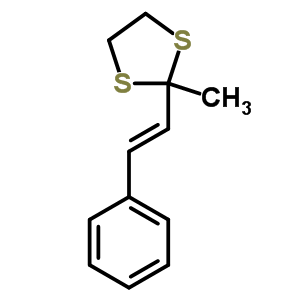 2-methyl-2-[(E)-2-phenylethenyl]-1,3-dithiolane