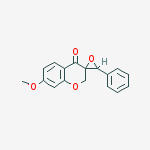 7-methoxy-3'-phenyl-4H-spiro[chromene-3,2'-oxiran]-4-one