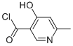 3-PYRIDINECARBONYL CHLORIDE,4-HYDROXY-6-METHYL-